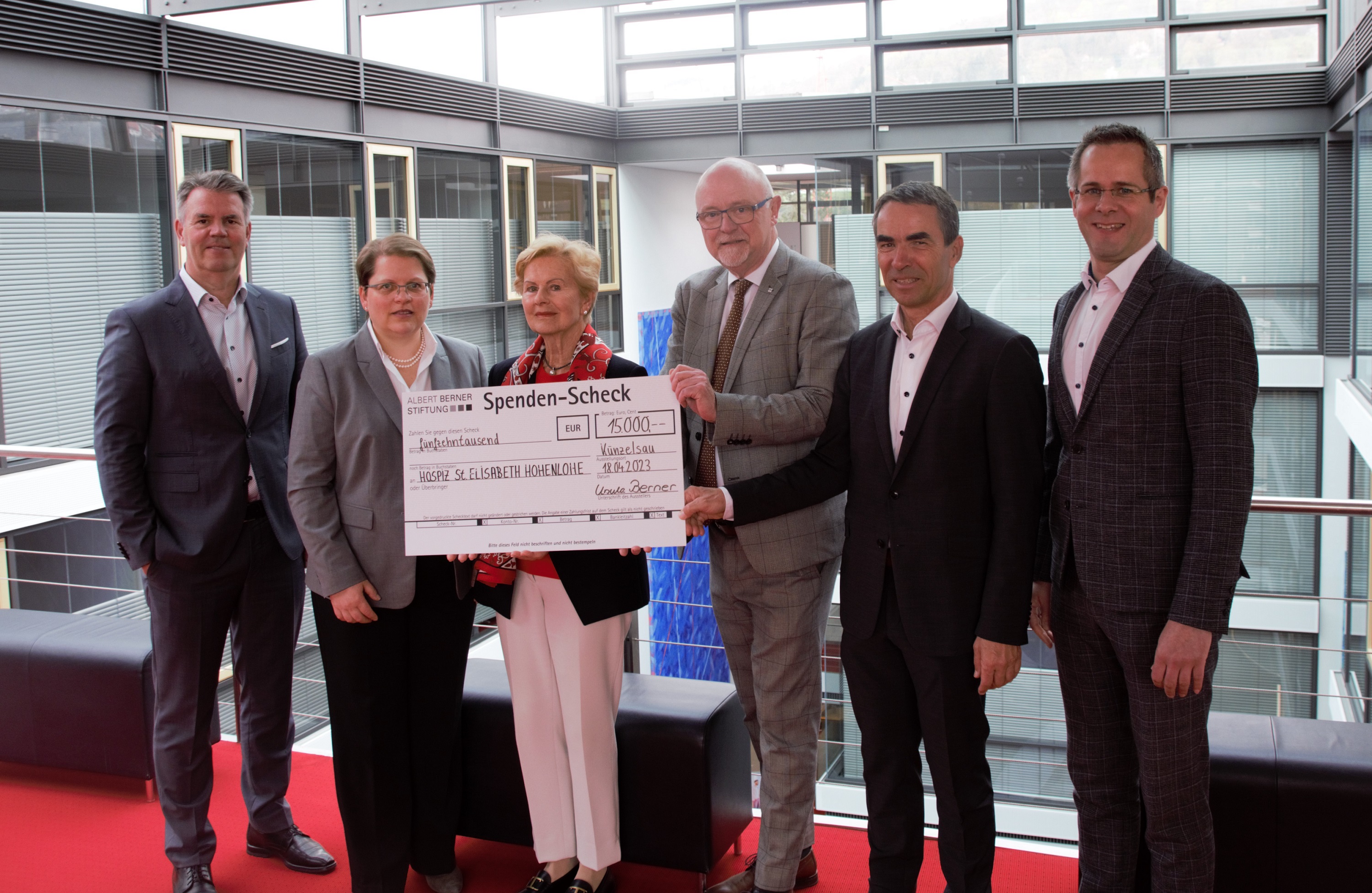 Record proceeds: charity concert raises almost 10,000 eu-ros for St Elisabeth Hospice Hohenlohe Berner Group